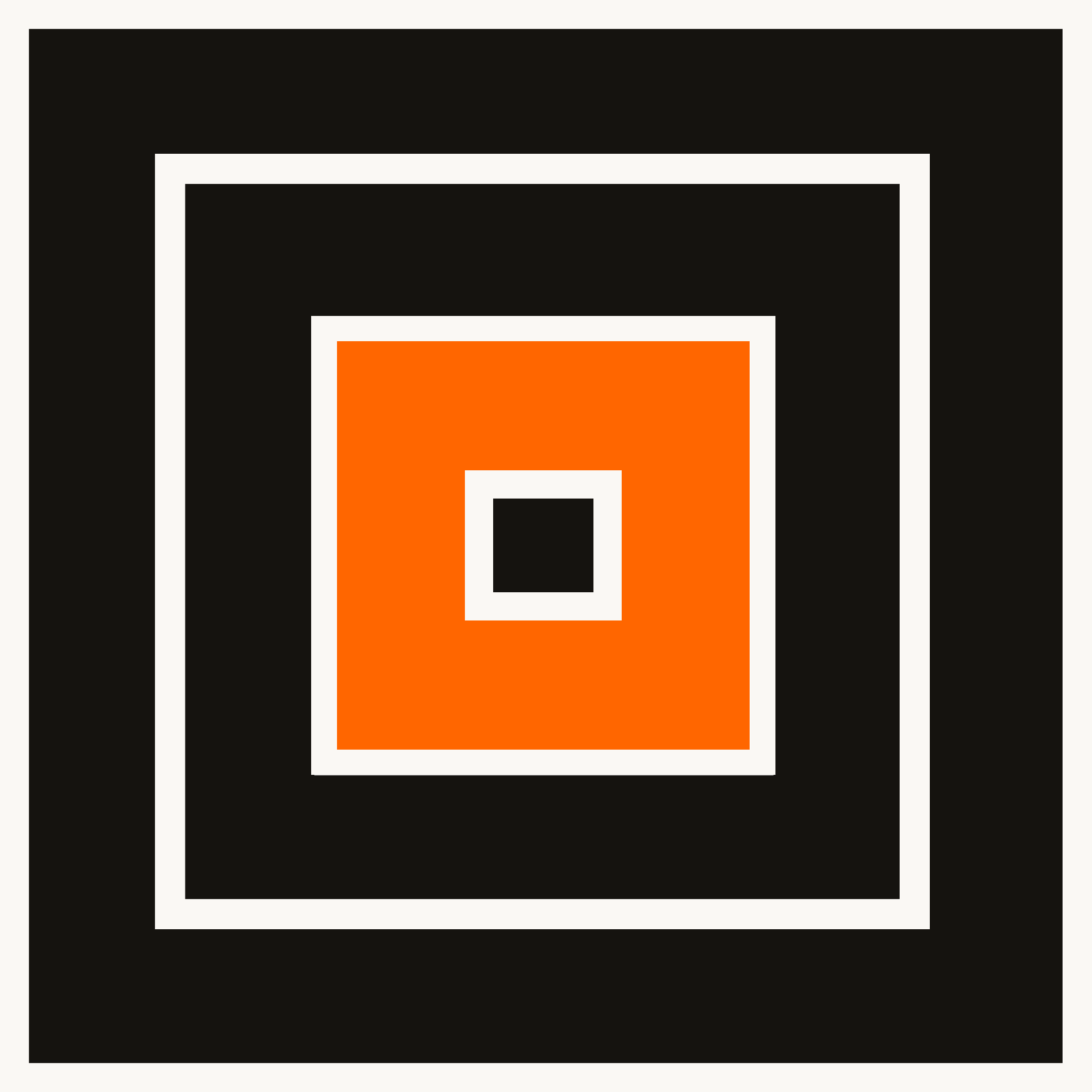 ImmoRente Logo Schwarz Orange